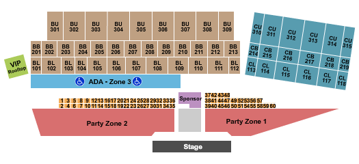 Cheyenne Frontier Days Arena Zach Top Seating Chart